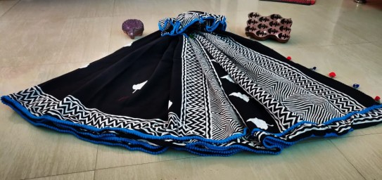 Mul mul saree