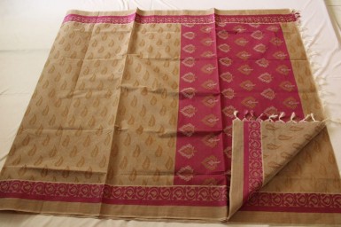 Handloom cotton saree