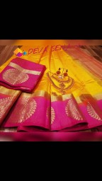 Tussar silk saree