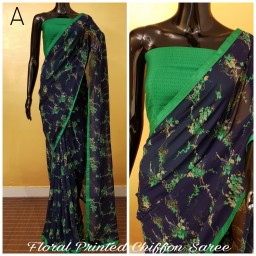 Chiffon saree