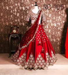 Silk lehenga