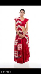 Cotton mulmul saree