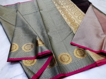 Kora muslin saree