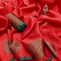 Banarasi Kora silk saree