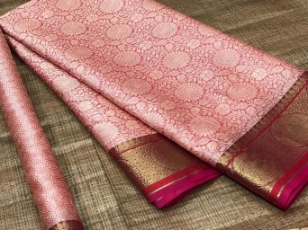 Banarasi silk muslin saree