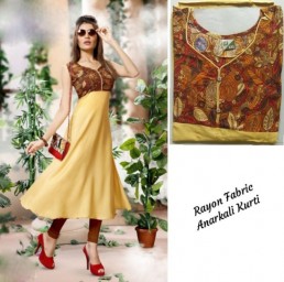 Rayon kurtis