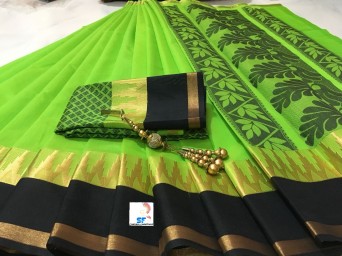 Korvai silk saree