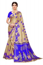 khadi silk saree