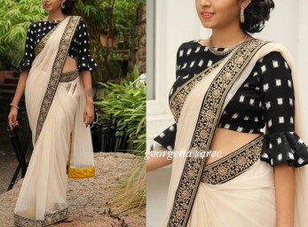 Georgette saree