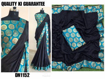 Chanderi silk saree