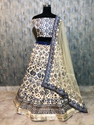 Silk lehenga