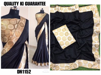 Chanderi silk saree