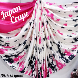 Crape saree