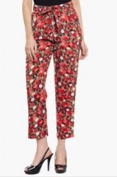 pocket printed pants